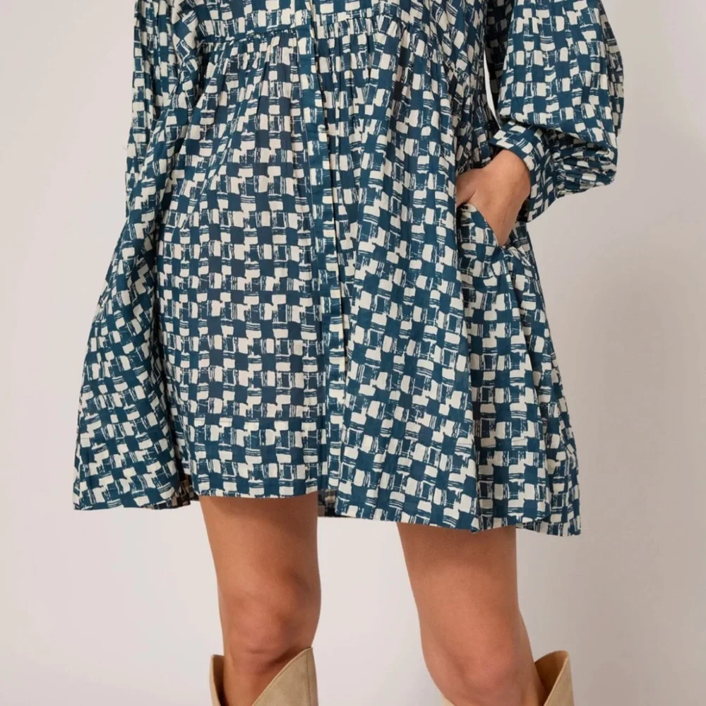 Cleobella Collette Mini Dress - Biarritz